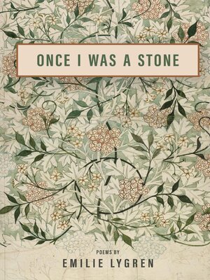 cover image of Once I Was a Stone